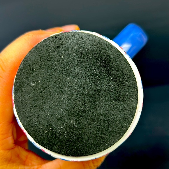 Vintage ceramic  20 ox travel mug by SUSAN PALEY titled “ Madeline “ for Ganz - Picture 8 of 8